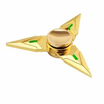 Huihong PäDagogische Spielzeug Kreiselkind Kinder Lustig Gyro Spielzeug Tri Fidget Hand Spinner Dreieck Metall Finger Fokus Dekompression Spielzeug Kinder / Erwachsenen Geburtstagsgeschenk