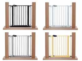 Impag Türschutzgitter 62 – 148 cm zum Klemmen Ohne Bohren Tom