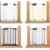 Impag Türschutzgitter Treppenschutzgitter 73 – 182 cm zum Klemmen – Ohne Bohren Luxline + 30 Weiß