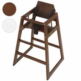 Infantastic Kinderhochstuhl Babyhochstuhl Treppenhochstuhl aus Kieferholz (ca. 48/53/78 cm) – Farbwahl