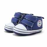 Itaar Babyschuhe Krabbelschuhe Turnschuhe aus Segeltuch mit weicher und rutschfester Sohle f¨¹r Bays und Kinder 0-18 Monate