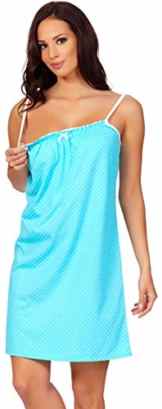 Italian Fashion IF Damen Nachtkleid Nicole 0113