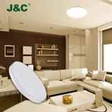 J&C® Elegant Ø280*48mm 18W 1550LM IP44 LED Feuchtraumlampe Deckenleuchte Warmweiß 2800K-3200K RA>80 90% Sparen Rund (18W Rund WW)