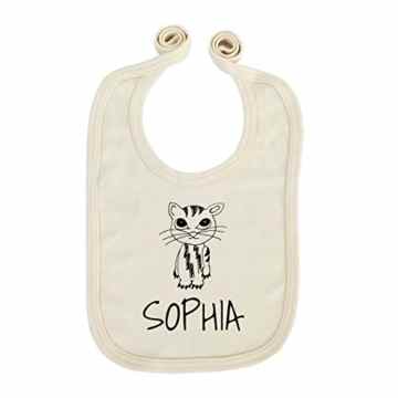 JOllipets Baby Kinder Lätzchen – SOPHIA – 100% BIO ORGANISCH – Variante: Tiere Zoo – ONE SIZE