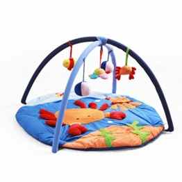 JYSPORT Baby Spieldecke Spielbögen Activity Gym Krabbeldecke Plush Spielzeuge Matte