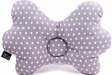 JoGo Designs® Babykissen | patentiertes Babykopfkissen gegen Verformung des Kopfes | für eine gesunde Kopfform | viskoelastischer Schaumkern | mit Kinderärztin entwickeltes Kissen gegen Plattkopf