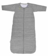 Jollein 016-542-64905 Schlafsack 4-Jahreszeiten, 110 cm, mit abnehmbaren Ärmel, hellgrau melee