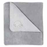 Jollein 520-511-65038 Decke Comfy fleece,  75 x 100 cm, grau