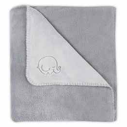 Jollein 520-511-65038 Decke Comfy fleece,  75 x 100 cm, grau