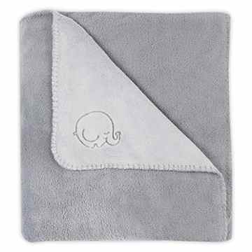 Jollein 520-511-65038 Decke Comfy fleece, 75 x 100 cm, grau
