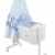 Julius Zöllner 5310115813 – Kuschelbär Blau Wiegenset