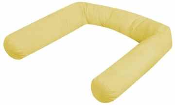 Julius Zöllner Nestchen Schlange mit Polyestervlies gefüllt gelb