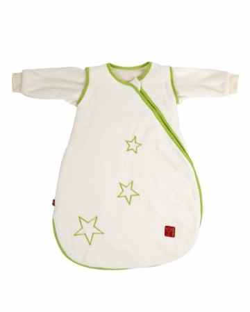 Kaiser 65070130 Schlafsack STAR sidezip, Ganzjahresschlafsack, Arme abtrennbar, 70 cm, beige