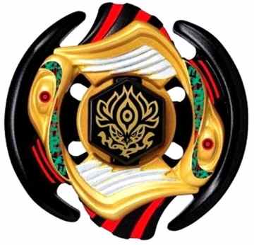 Kampfkreisel Vulcan Horuseus Mega Metal Fusion für Beyblade Masters 4D