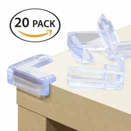 Kantenschutz, BEZ® Baby Eckenschützer [20-er Pack], Kindersicherheit Baby Anti-Crash Kantenschutz Eckenschützer, Möbel Tisch Eckenpolster