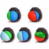 Katzenspielzeug hundespielzeug elektrisch Ball mit Maus Plüschmaus Durchmesser 8 cm NEU