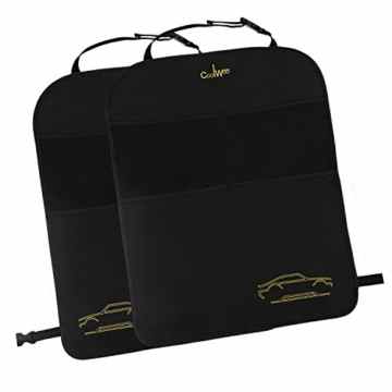 Kick-Matten, Premium Auto Rückenlehnenschutz & Sitzschoner für Kinder