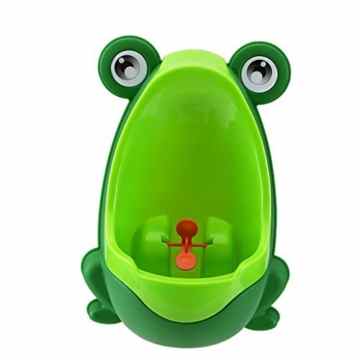 Kinder-Urinal in der Form eines Frosches – Muttis idealer Helfer um das Verhalten des Kindes in der Toilette zu trainieren