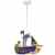 Kinder Zimmer Hängeleuchte Deckenleuchte Kinderlampe Leuchte Piratenschiff