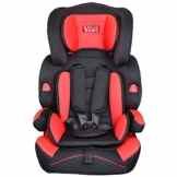 Kinderautositz Autokindersitz 9-36 kg Autositz Kindersitz Gruppe 1+2+3 rot/schwarz – T01 (10270)