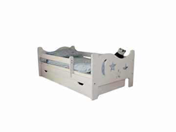 Kinderbett Jugendbett Juniorbett Massivholz mit Matratze 140x70cm