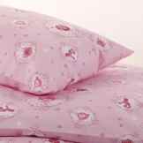 Kinderbettwäsche 100×135 40×60 cm, Prinzessin Einhorn Rosa, Baumwolle, schadstoffgeprüft, Mädchenbettwäsche, Bettwäsche, Mädchen, Kinder, Kindermotiv, Kinderzimmer, Bettbezug