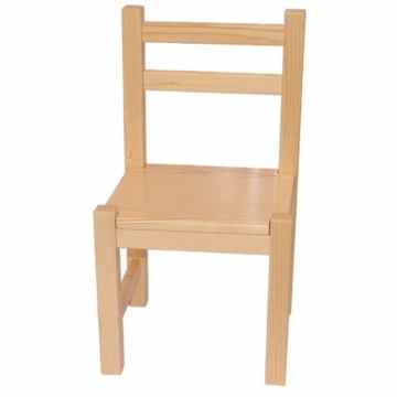 Kindermöbel Aus Massivem Fichtenholz Bestehend Aus Einem Kinderstuhl in Naturlack