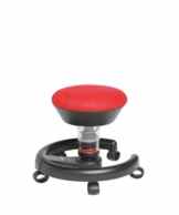Kinderstuhl / Rollhocker SWOPPSTER von Aeris Kinder Swopper Microvelours cherry-red