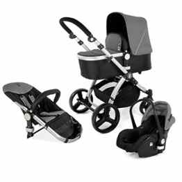 Kinderwagen Set MAGICA mit Babyschale 3 in 1 Kombi Kinderwagen diverse Farben