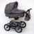 Kombikinderwagen Kinderwagen 2in1 Buggy Pram Fanari grey