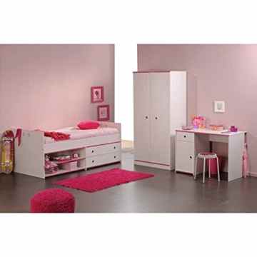 Komplettes Jugendzimmer Bett Schrank Schreibtisch Clarence Pharao24