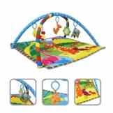 Krabbeldecke für Ihr Baby – Erlebnisdecke mit Dinosauriermotiven, Spielbogen und Lernspielzeugen