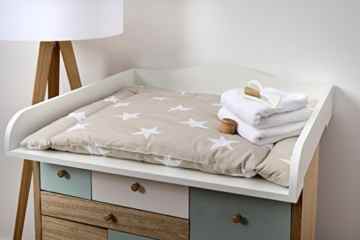 KraftKids Wickelaufsatz – weiß passend für MALM Kommode