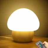 LED-Nachtlicht , SUNNIOR beweglicher Silikon-netter Pilz Nursery Nachttischlampe für Schlafzimmer Wohnzimmer Camping Picknick Innen- und Außenbereich