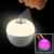 LED Nactlicht,2017 Neuest Apfel Farbwechsel Stimmungslichter Blowing Kontrolle Nachttischlampe, Batteriebetrieben, Ideale Weihnachtsgeschenke fuer Kinder