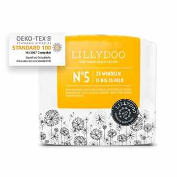 LILLYDOO Windeln (Größe 5, 11-25 KG, 150 Windeln)