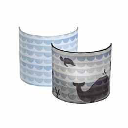 LITTLE DUTCH 12424 Wandlampe Silhouette blue waves