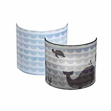 LITTLE DUTCH 12424 Wandlampe Silhouette blue waves