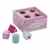 LITTLE DUTCH 4350 Formen Steck Spiel aus Holz – pink blossom