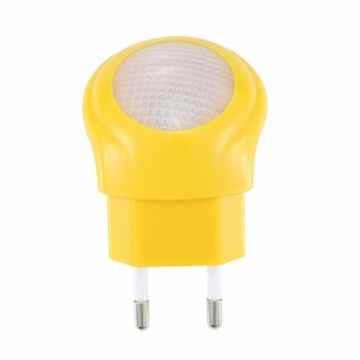 Liqoo® EU Stecker 0,7W LED Nachtlicht Nachtlampe Orientierungslicht Stimmungslicht Sensor Lampe für Steckdose Lichtfarbe Weiß