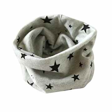 Longra Herbst Winter Jungen Mädchen Kragen Baby Schal Baumwolle O Ring Halstücher