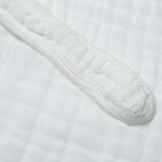 Lucear Baby Badetuch mit Kapuze, Baby Bademantel, 100% Muslin Cotton.