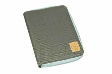 Lässig Document Pouch Gold Label Mutterpasshülle Dokumentenhülle für Mutterpass und Ultraschallbilder, metallic frosty