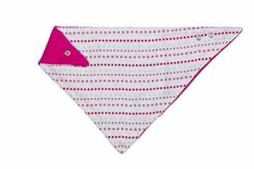 Lässig Muslin Bandana Dreieckstuch 100% Baumwolle Sabbern Spucken Babylätzchen Baby Halstuch Spucktuch, Dots girls