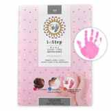 MAGISCHES BABY ABDRUCKSET – ohne Farbe, ohne Gips, direkt auf beschichtetem Papier – von „Baby’s 1st Step“