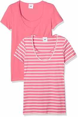 MAMALICIOUS Damen Umstands-T-Shirt Mllea Organic Nell S Mix Top Nf 2-Pack