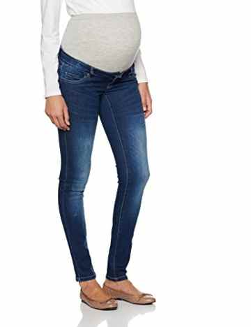 MAMALICIOUS Damen Umstandsjeans Mlalexa Blue Slim Jeans