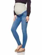 MAMALICIOUS Damen Umstandsjeans Mlella Skinny Lt Blue Jeans
