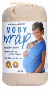 MOBY WRAP Jersey Tragetuch natur