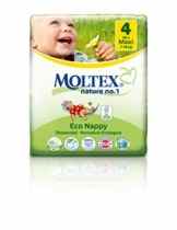 MOLTEX Nature No1 Ökowindeln BÄR Babywindeln verschiedene Größen
